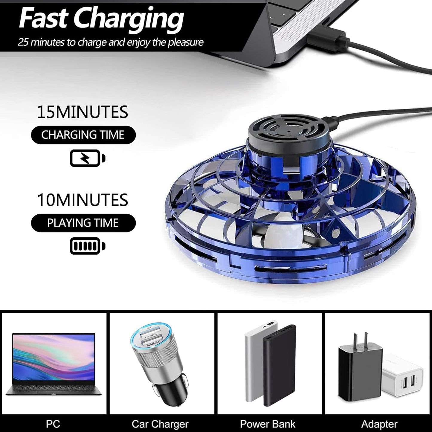Compact Flying Spinner