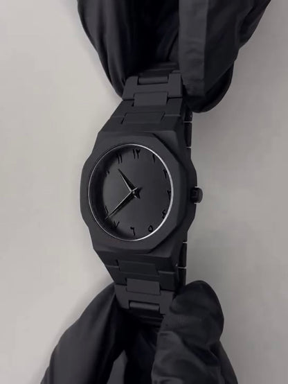 Stainless Steel Arabic Watch