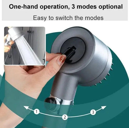 3 Modes Shower Head
