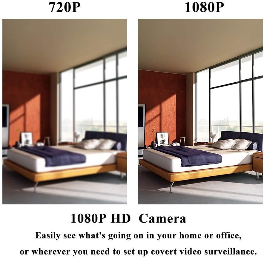 HD WiFi Clock Camera