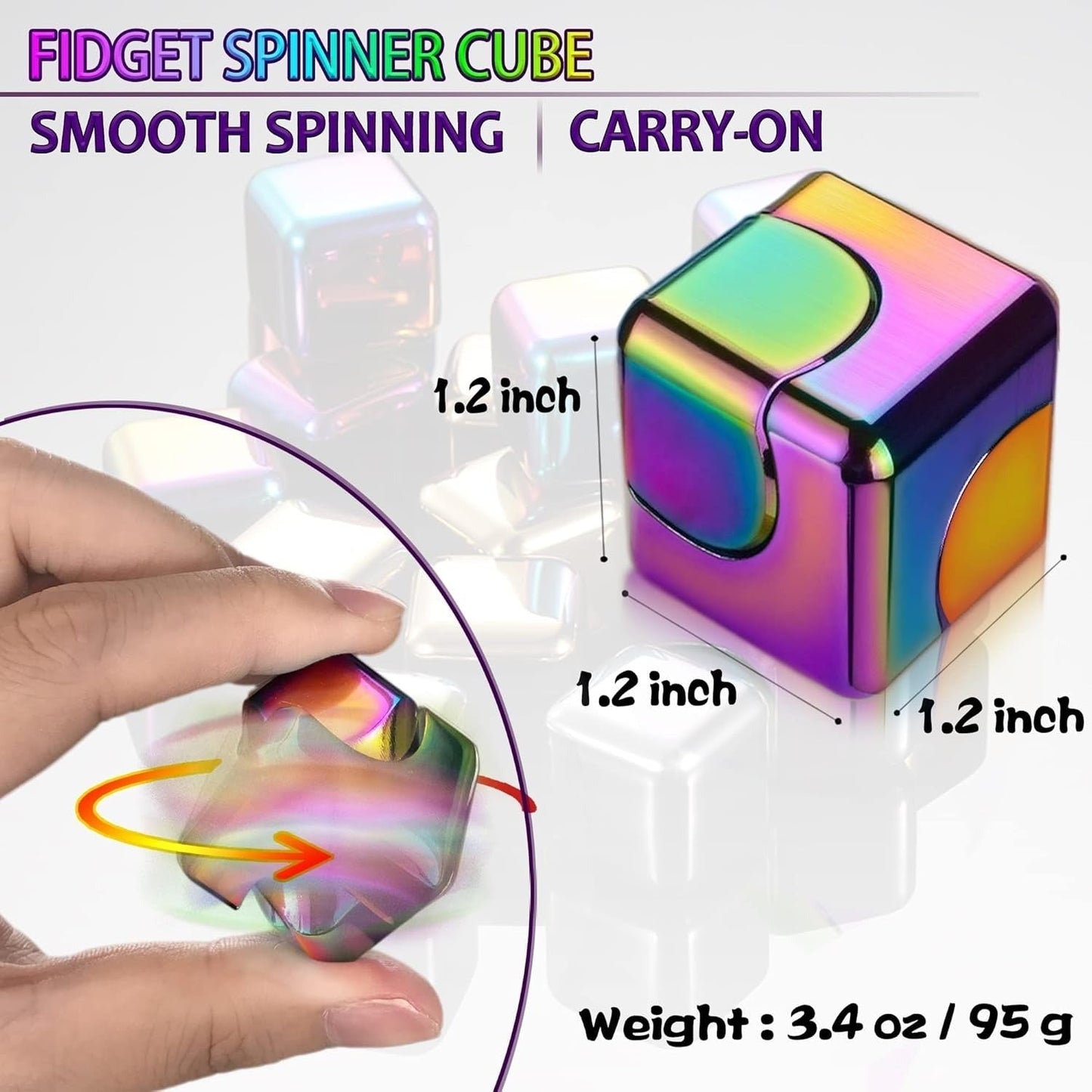 Fidget Spinner Cube