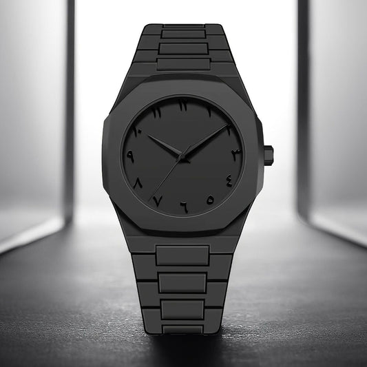 Stainless Steel Arabic Watch